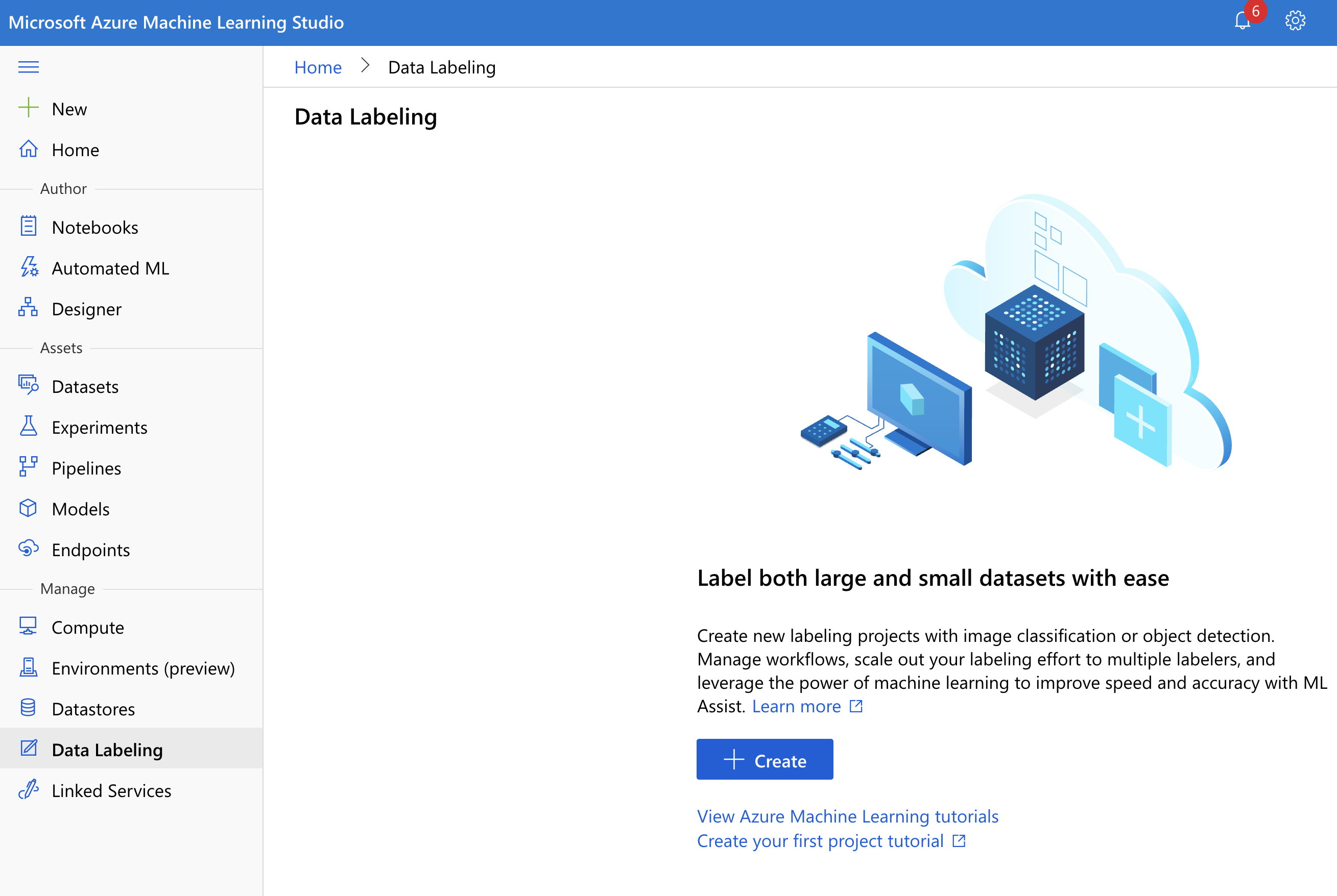 Label Data in Azure Machine Learning