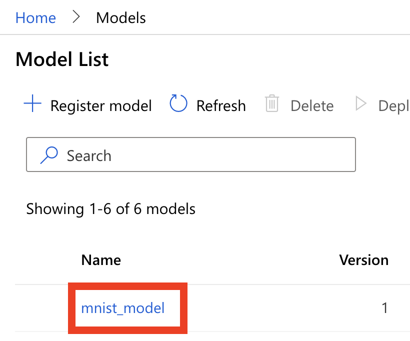 Register and deploy model in Azure machine learning
